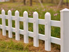 pvc塑鋼護欄柵欄規格,花園護欄